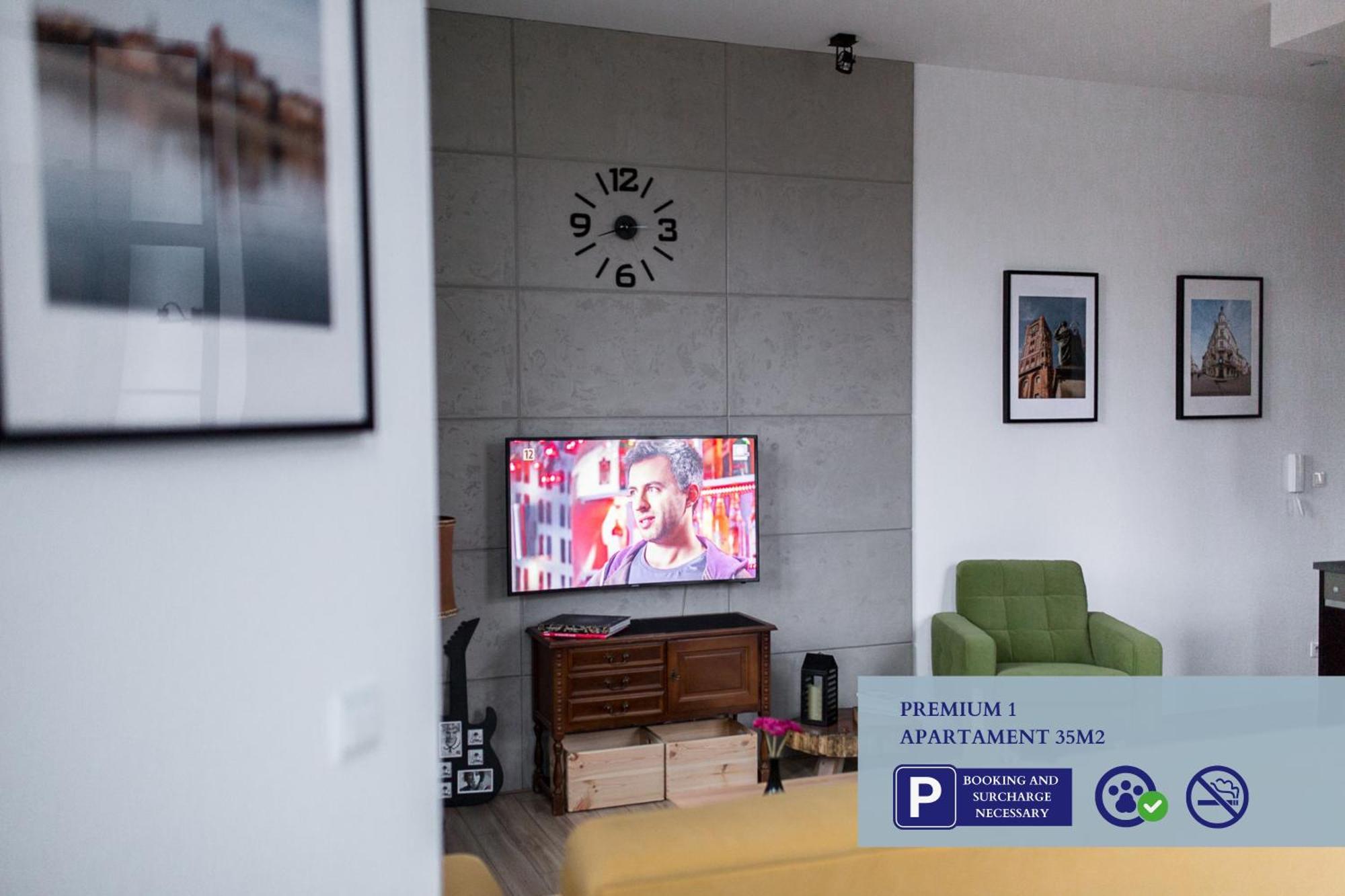 Premium Apartment With Free Private Parking Торунь Экстерьер фото