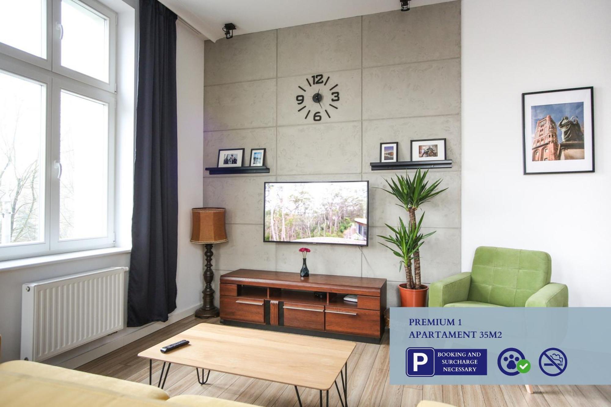 Premium Apartment With Free Private Parking Торунь Экстерьер фото