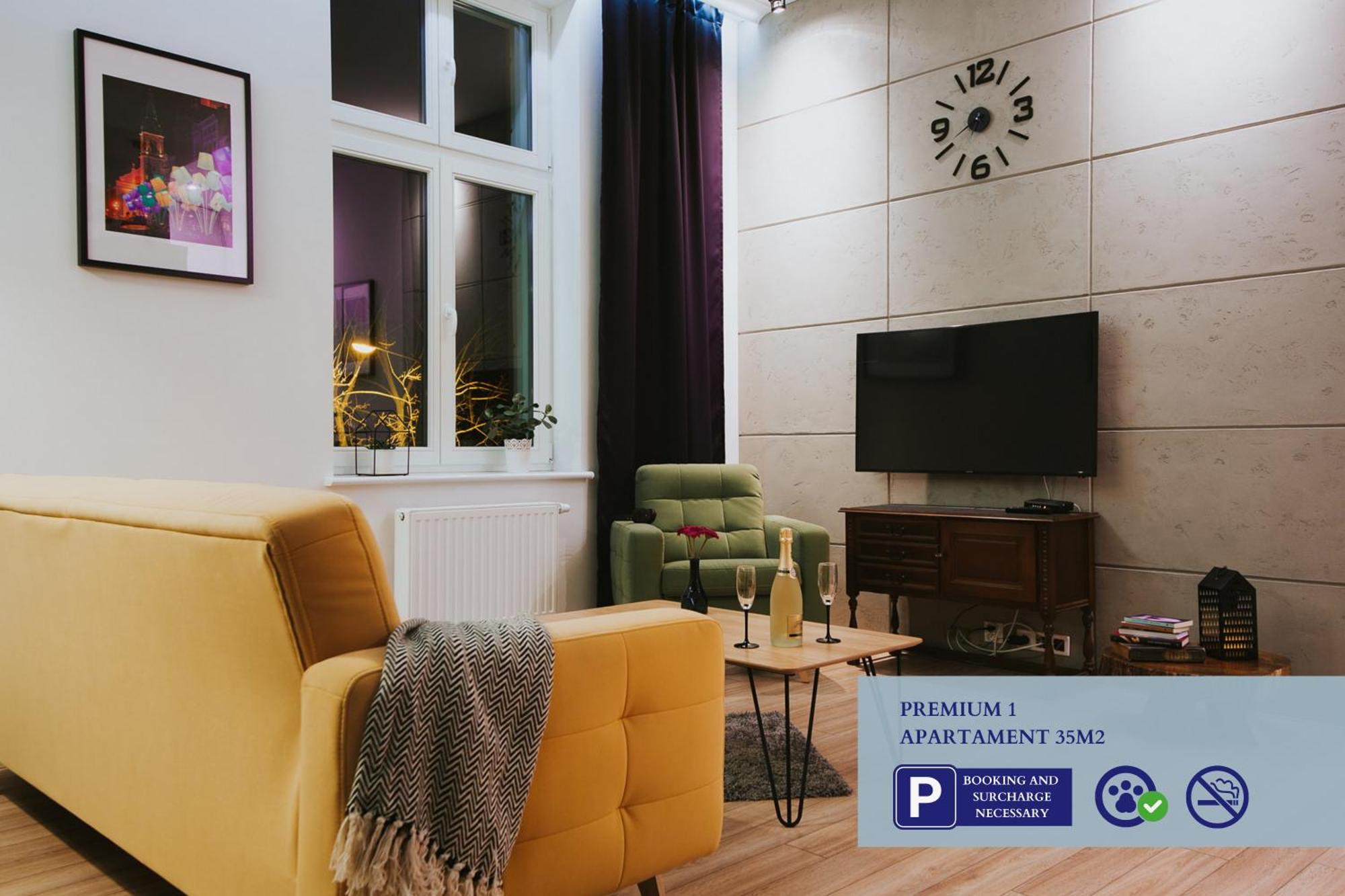 Premium Apartment With Free Private Parking Торунь Экстерьер фото